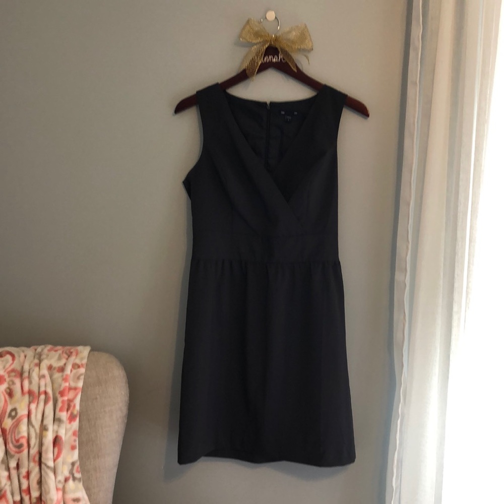 Gap A-Line Dress in Charcoal